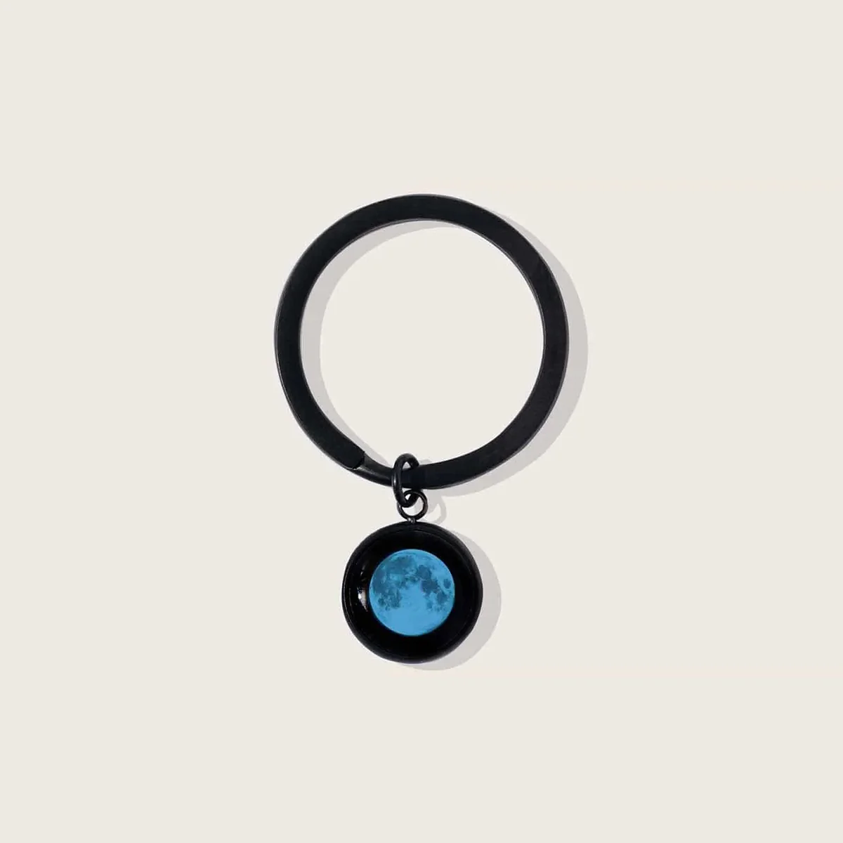 Personalized Engraved Choose Your Moon Phase Memory Keychain - Image 3