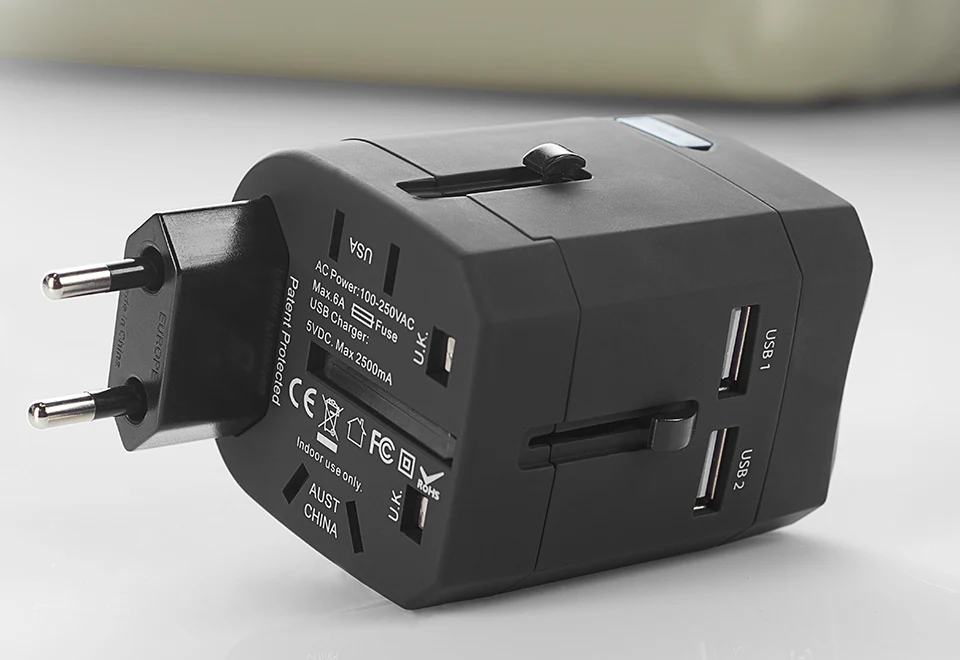 Personalized Ultimate Travel Adaptor