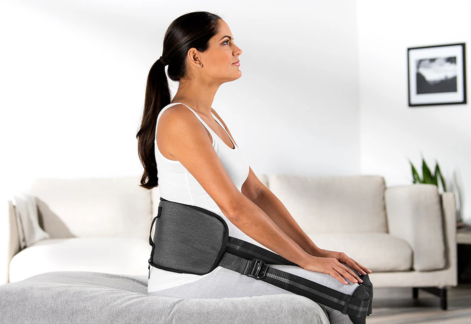 Portable Back Hammock with Heat and Ice Therapy