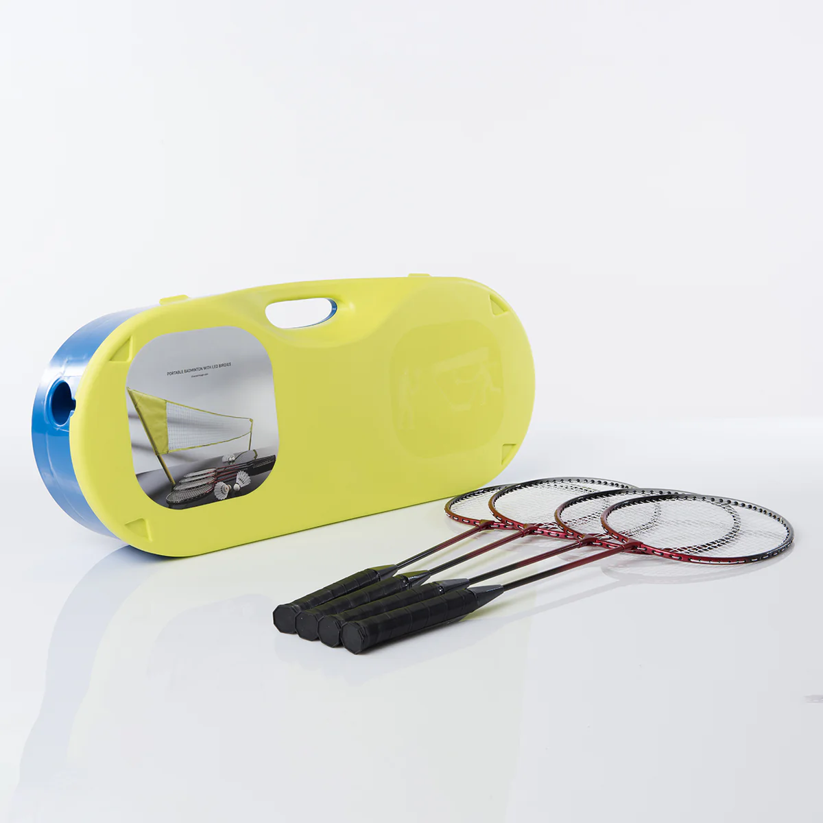 Portable Badminton with LED Birdies by Sharper Image - Image 4