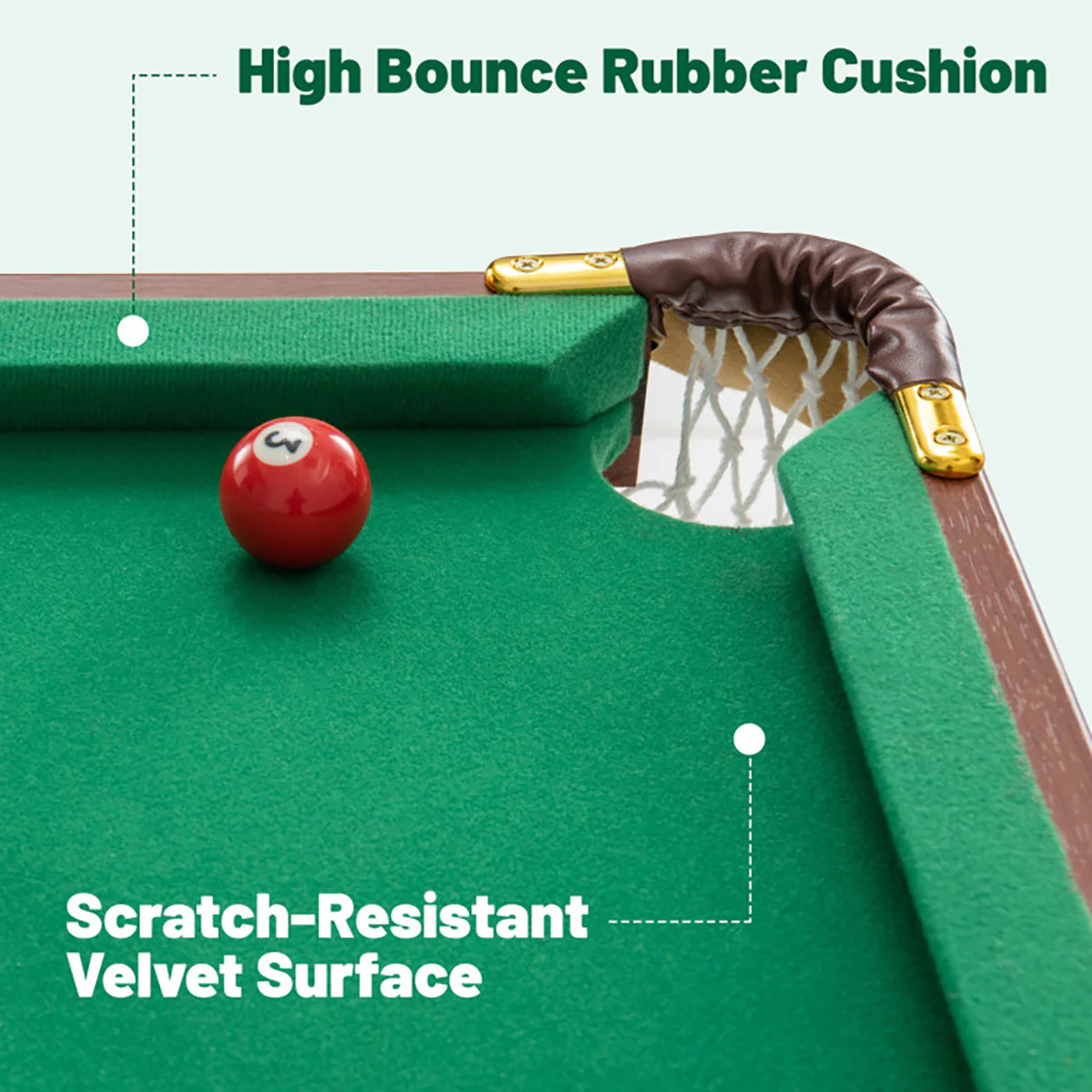 Portable Billiards Table Game Set - Image 3