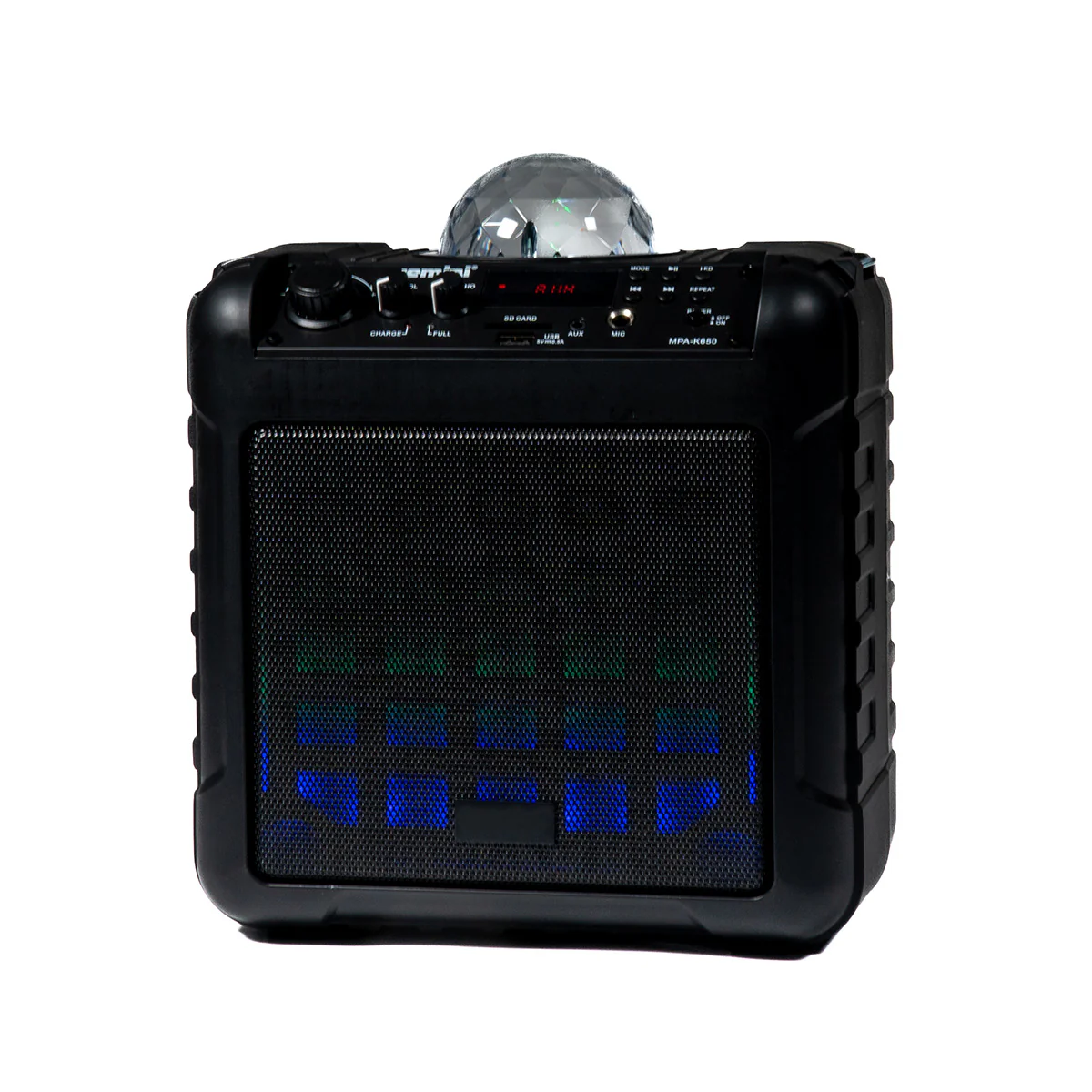 Portable Karaoke Party Speaker with LED Lights - Image 7