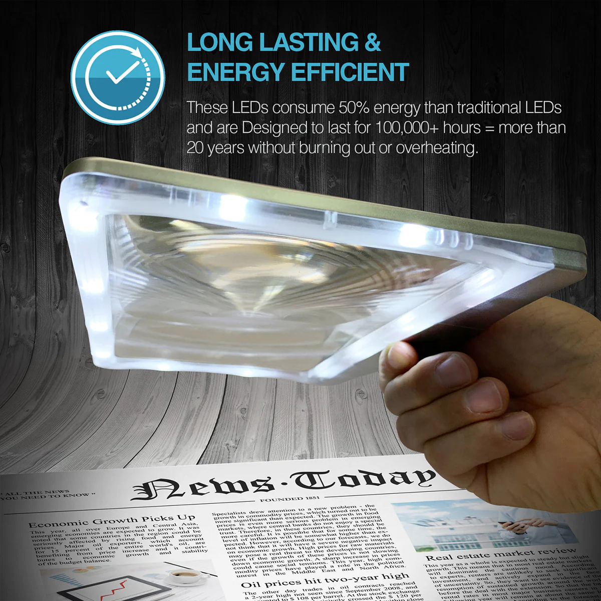 Portable Lighted Magnifier - Image 3