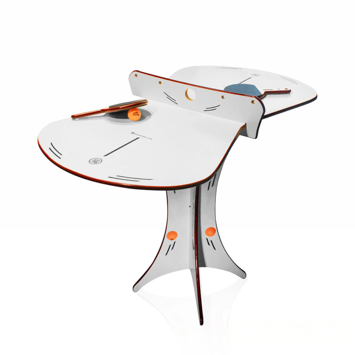 Portable Mini Ping Pong Table