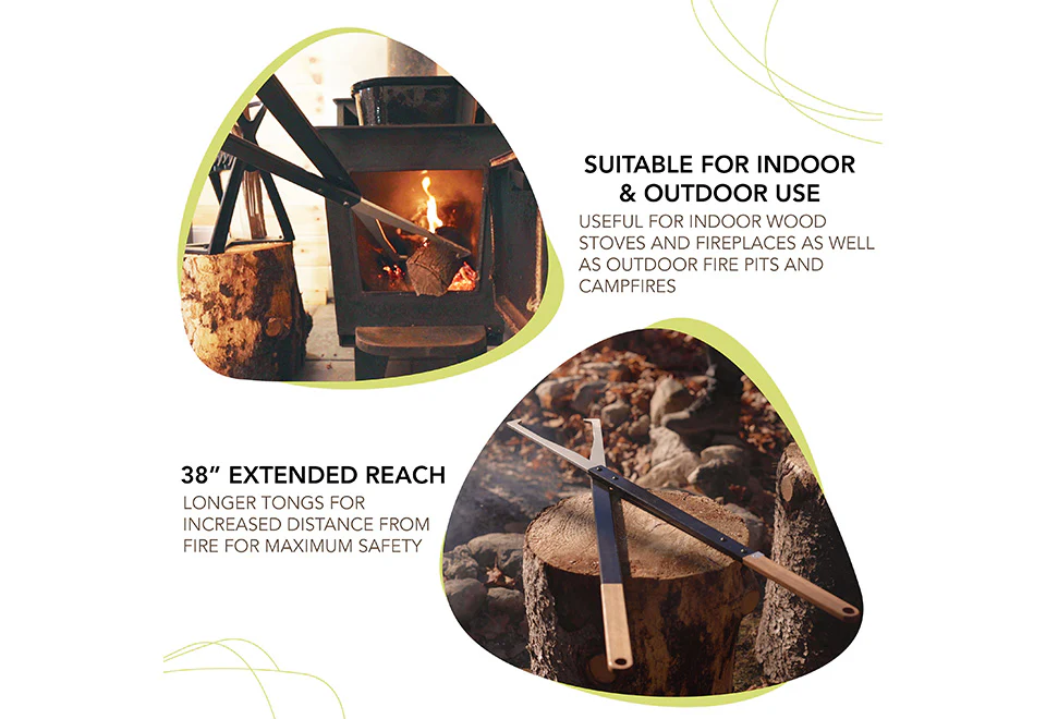 Precision Fire Grabber Tongs - Image 3
