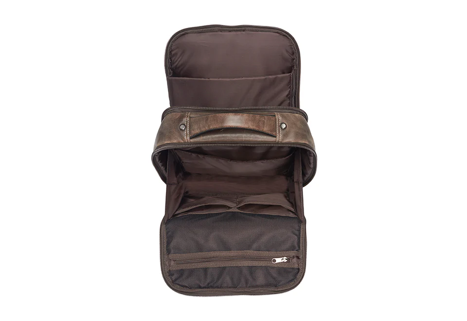 Premium Leather Backpack - Image 7