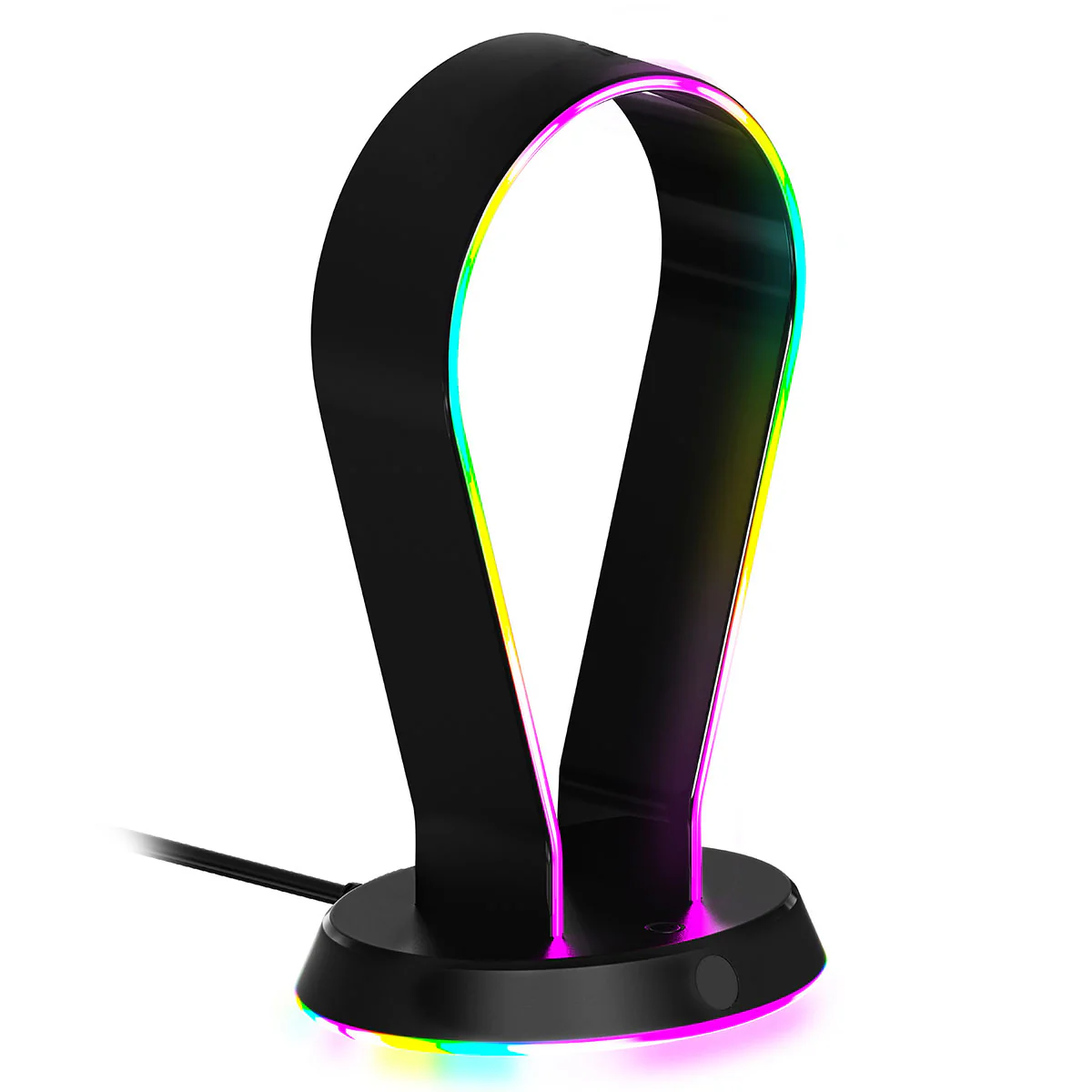 Premium LED Gaming Headset with Stand - Image 2