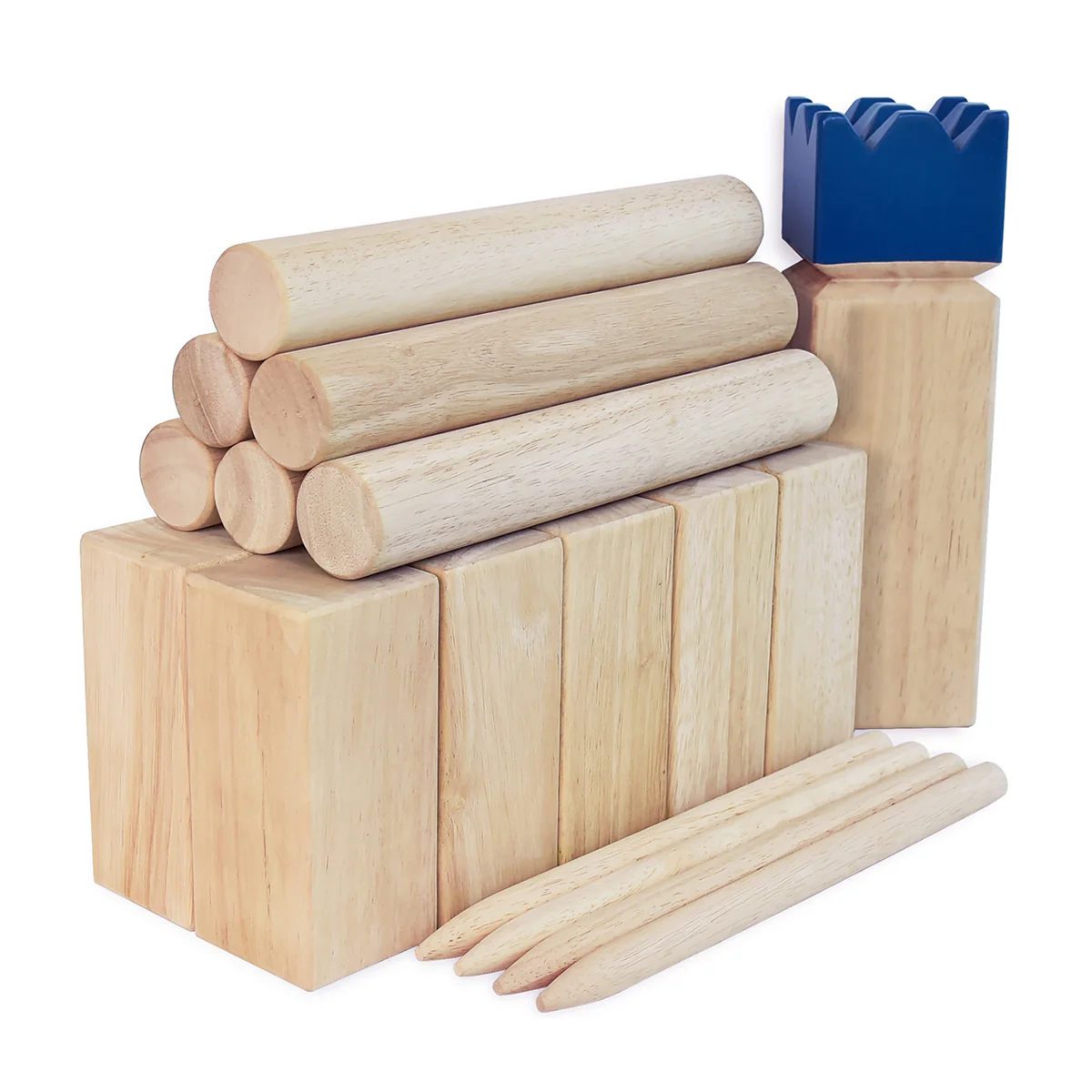 Premium Wooden Kubb Game - Image 3