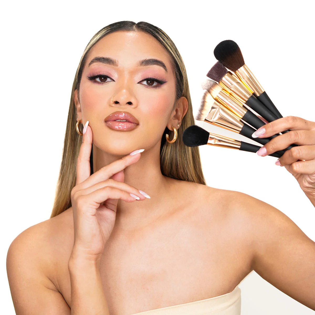 Professional 12-Piece Makeup Brush Set - Image 6