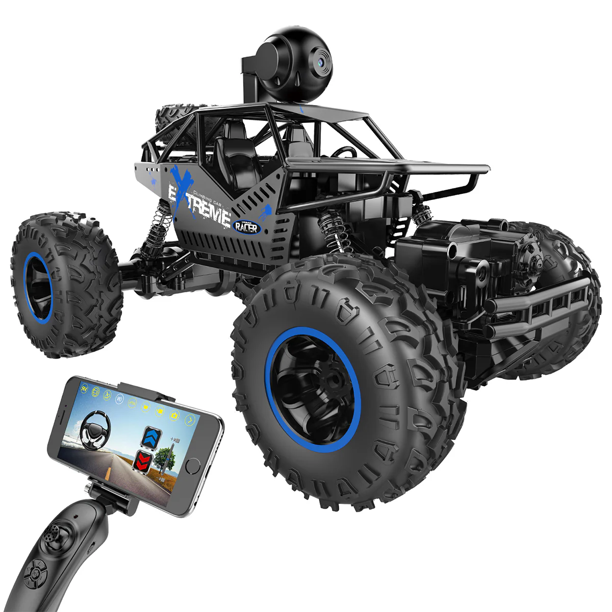RC Monster Truck with HD Camera - Image 2