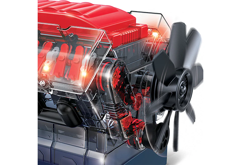 Realistic V8 Model Engine - Image 3