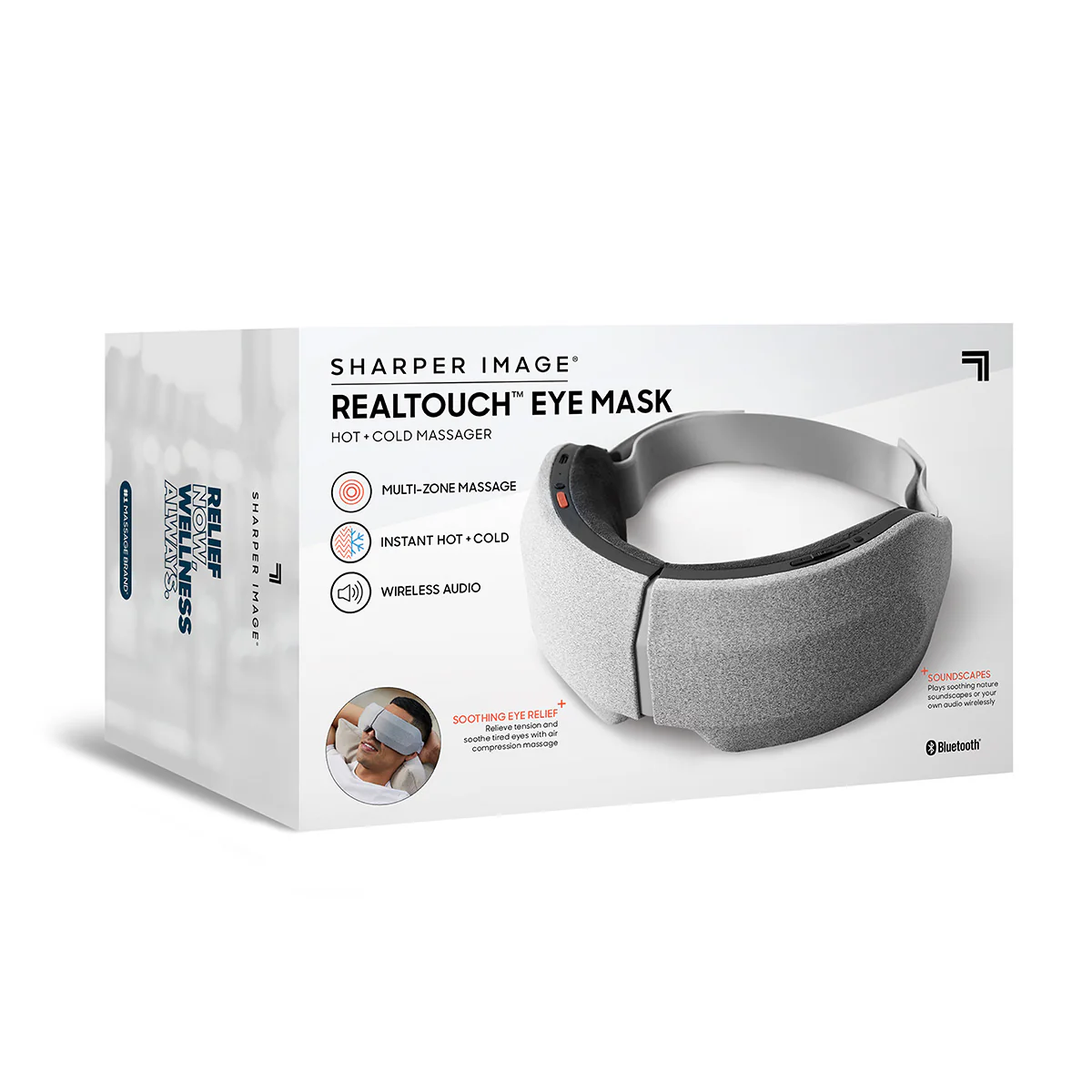 Realtouch™ Eye Mask Hot and Cold Massager by Sharper Image - Image 6