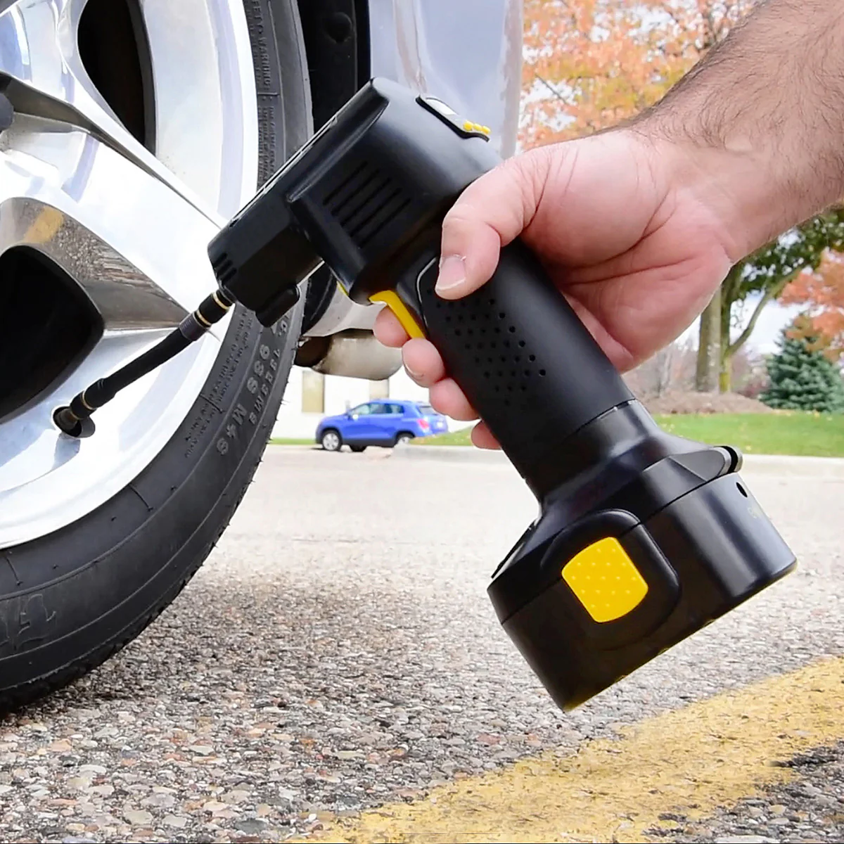 Rechargeable Tire Inflator by Sharper Image - Image 10