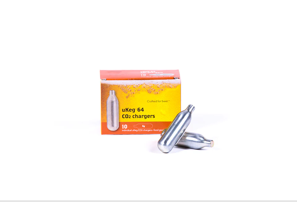 Replacement CO2 Cartridge for Pressurized Copper Growler