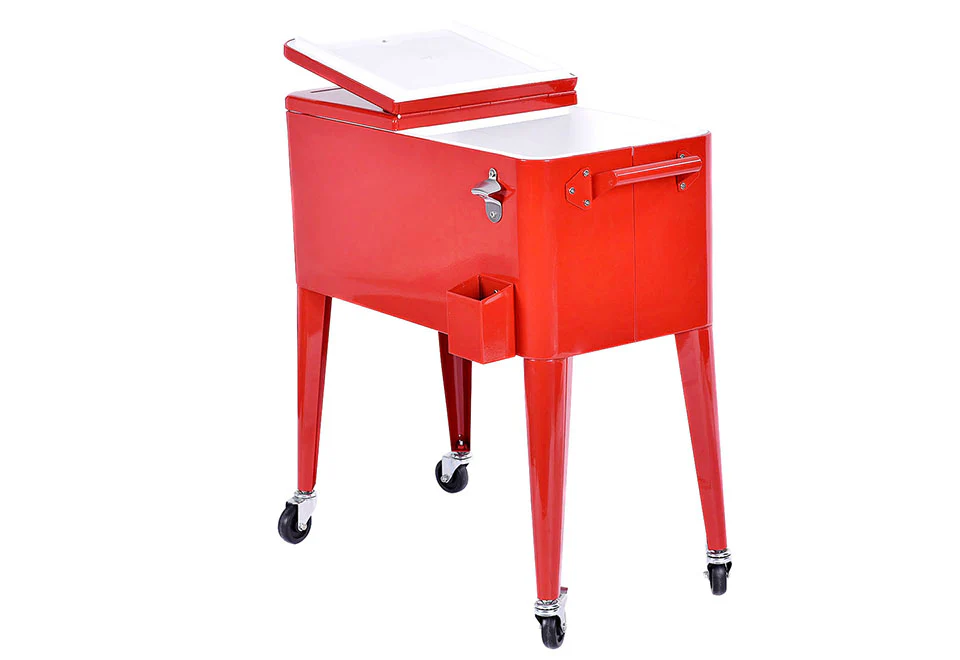 Retro Patio Cooler Cart - Image 16