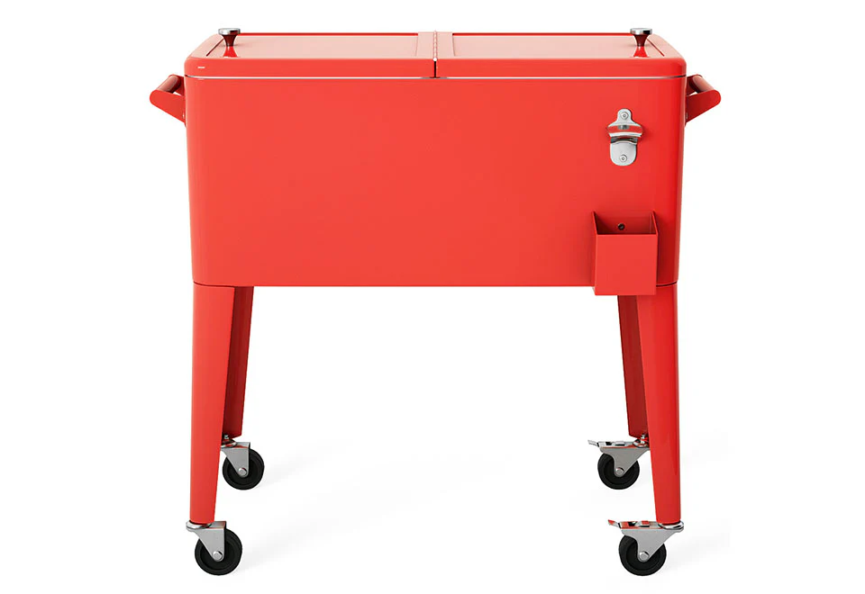 Retro Patio Cooler Cart - Image 6
