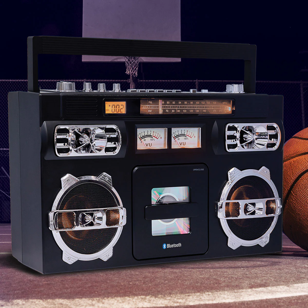 Retro Portable CD Boombox - Image 10