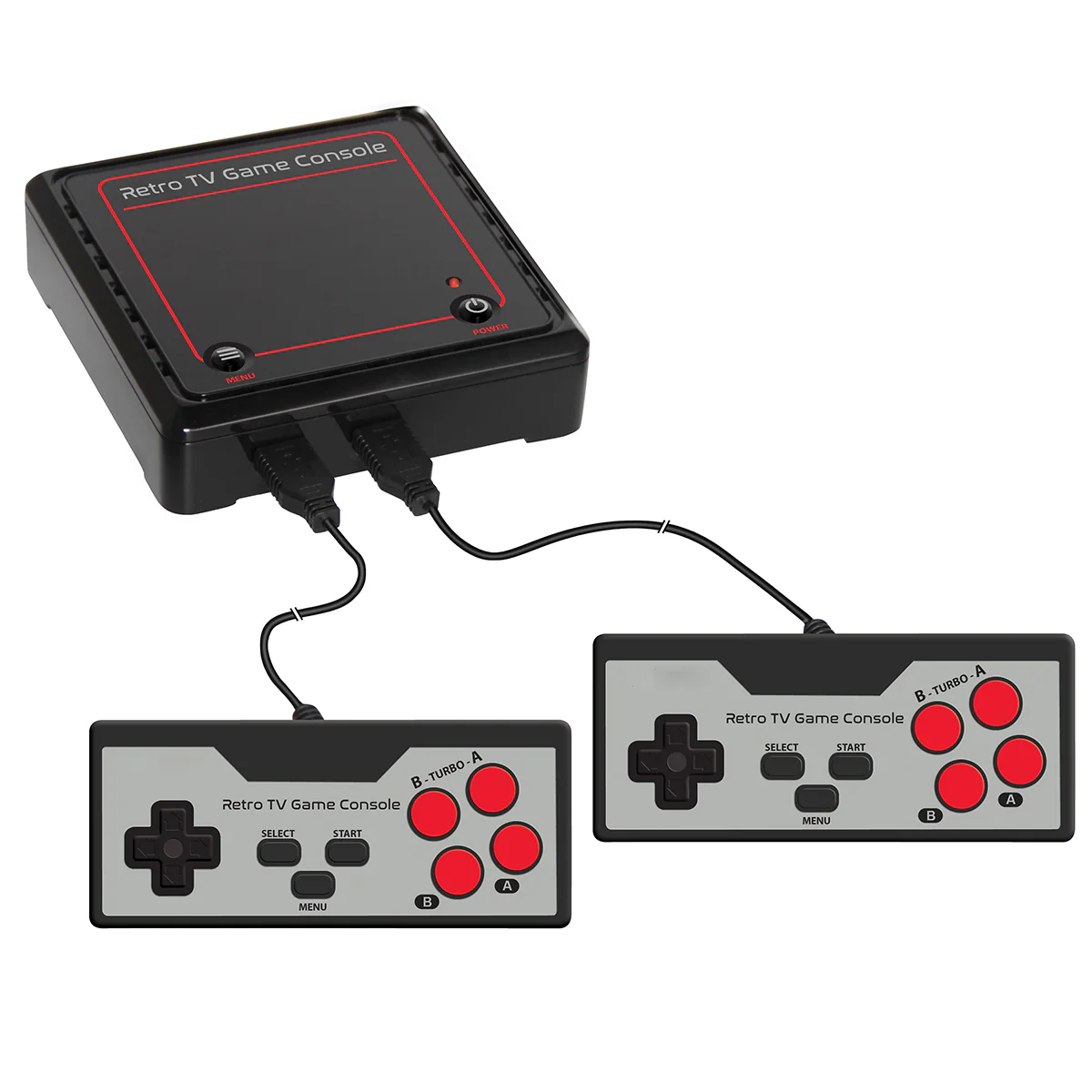 Retro TV Game Console with 300 Games - Image 2