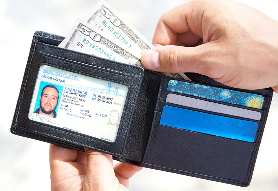 RFID Men’s Leather Wallet - Image 2
