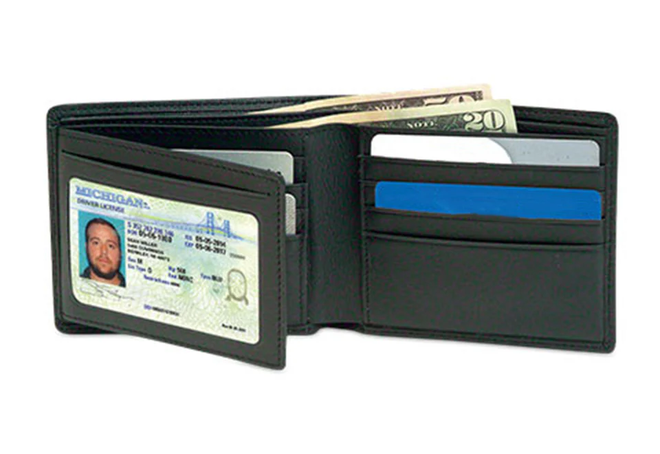 RFID Men’s Leather Wallet - Image 4