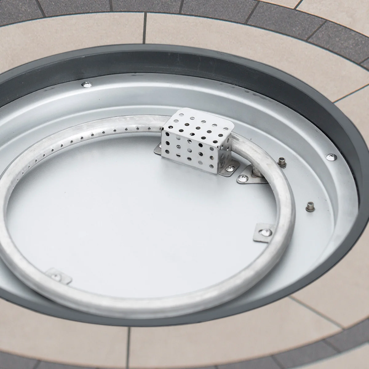 Round Propane Gas Fire Pit Table - Image 5