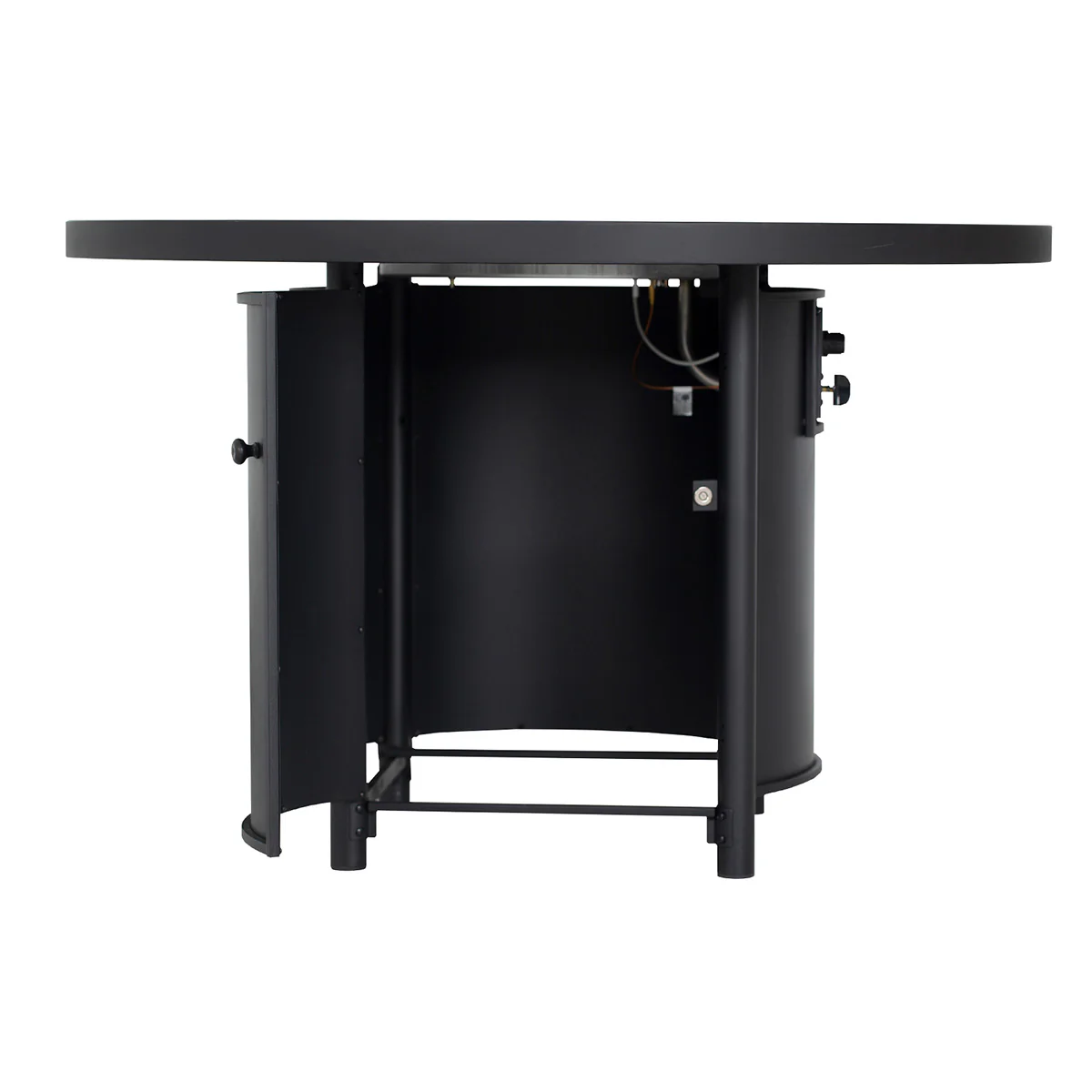 Round Propane Gas Fire Pit Table - Image 6
