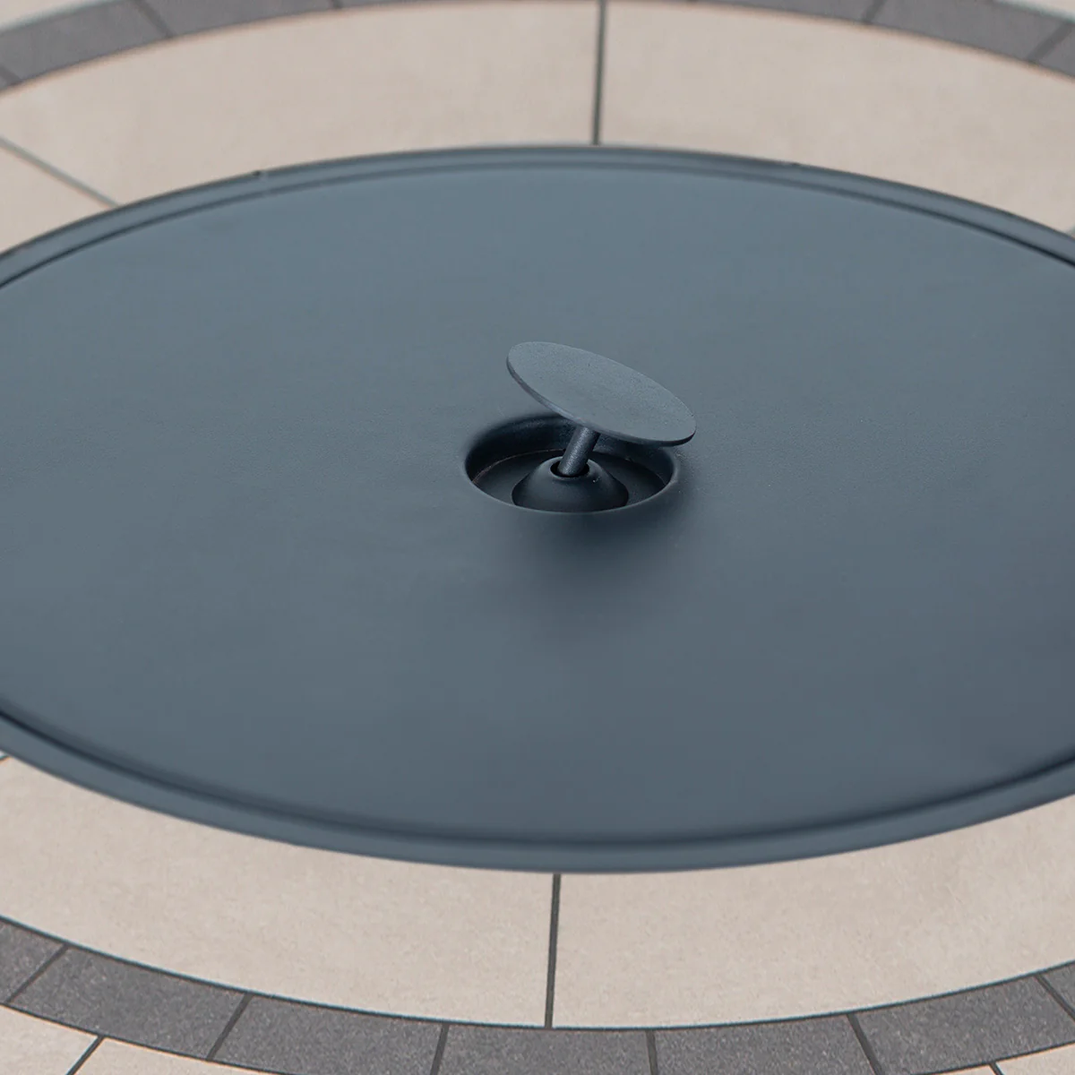 Round Propane Gas Fire Pit Table - Image 9
