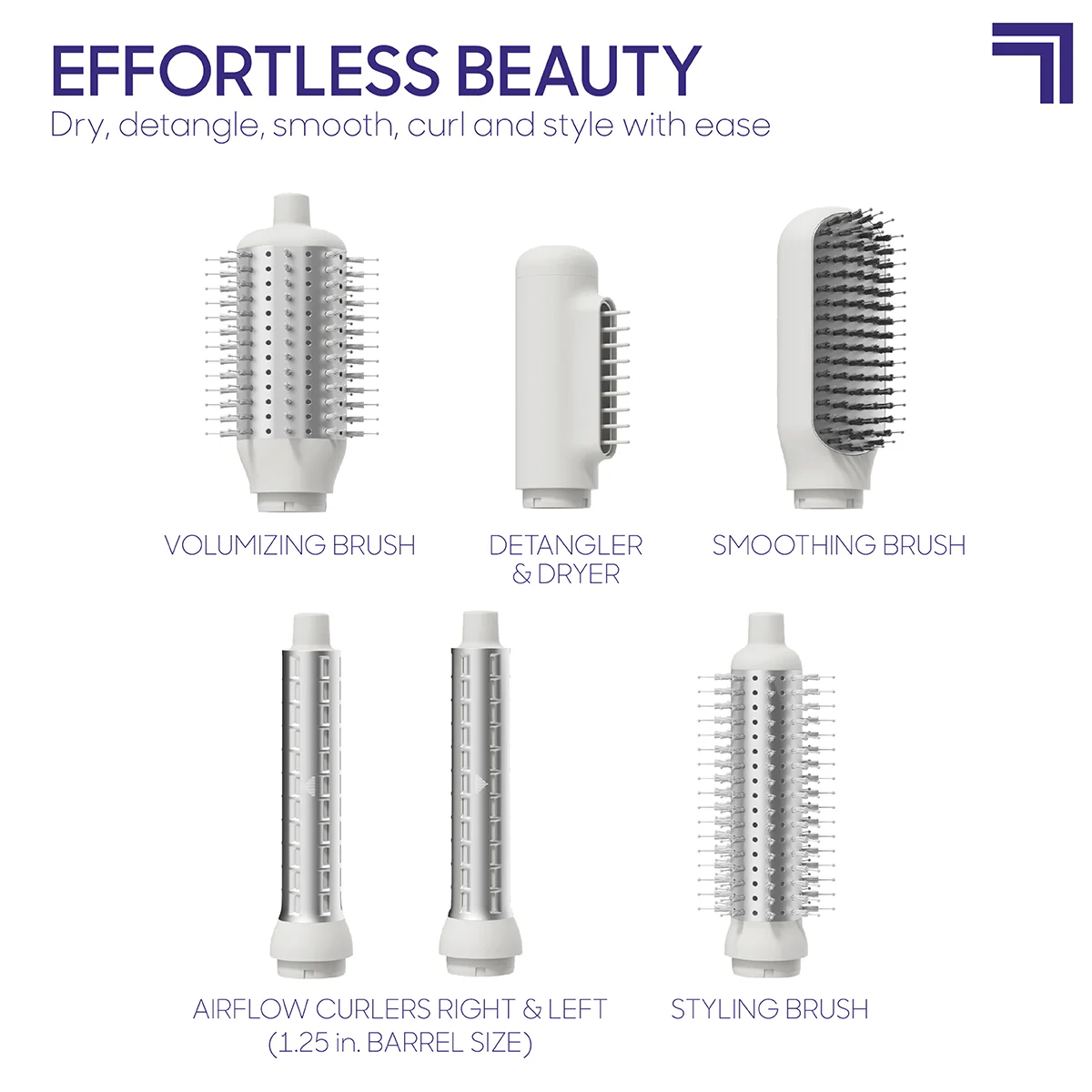 Sharper Image Revel Hair 6-in-1 Multi-Styler - Image 3