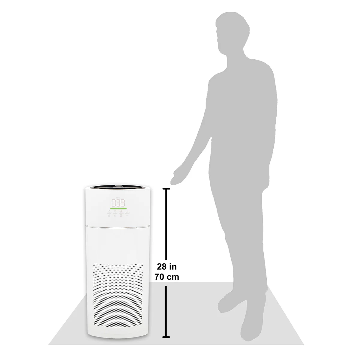 Smart Sensing 360 Degree Air Purifier - Image 7