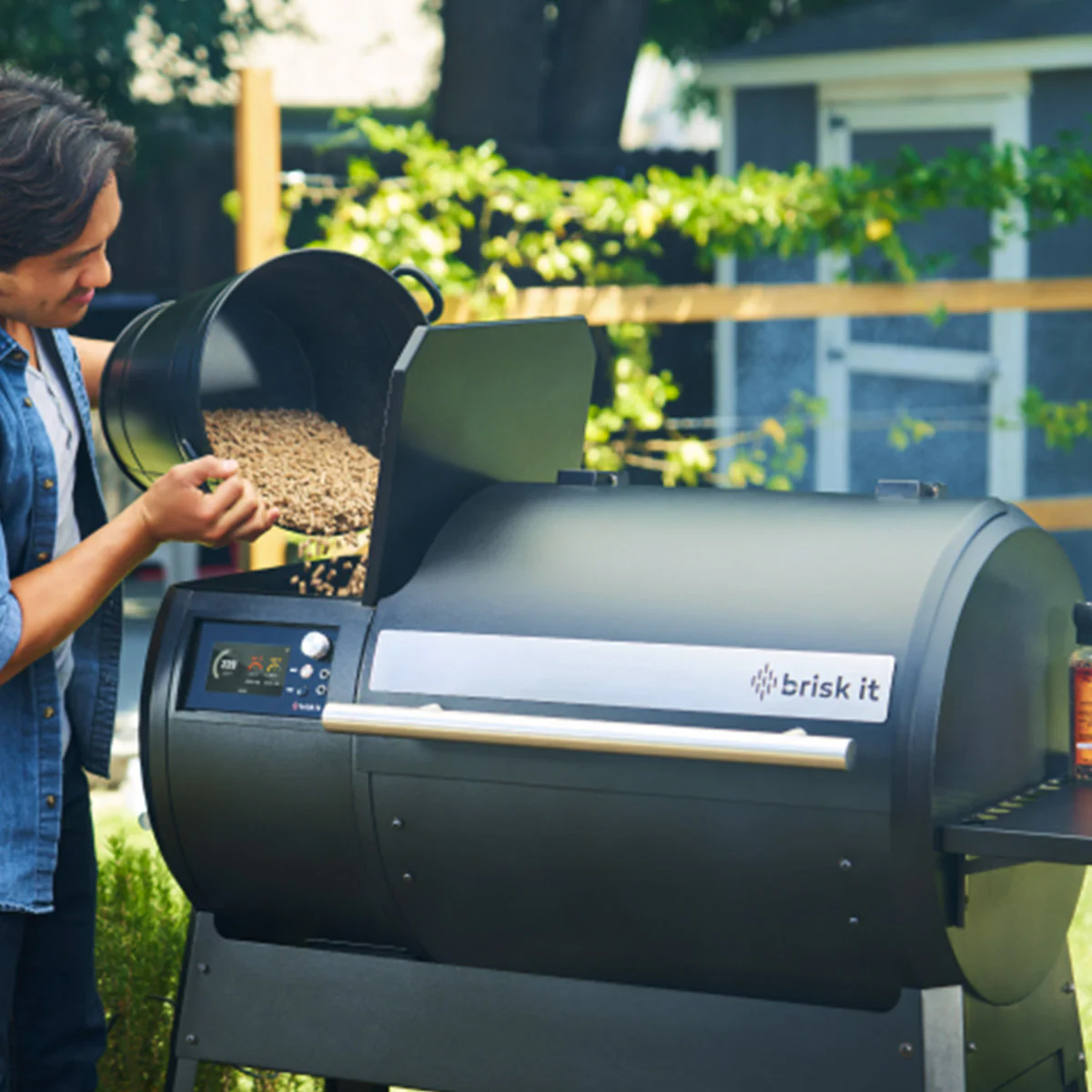 Smart Wood Pellet Smoker Grill - Image 11