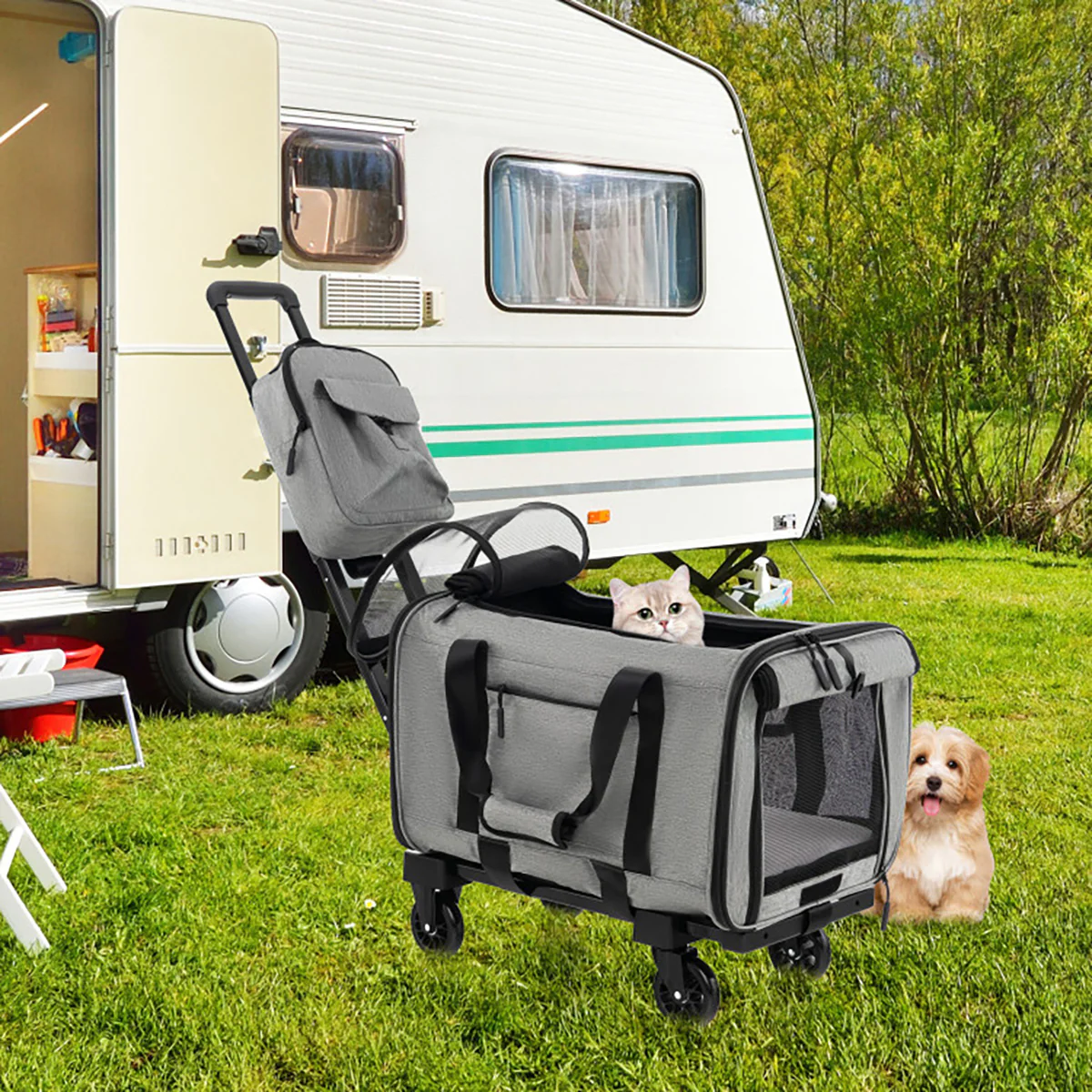 Soft Rolling Pet Carrier - Image 9