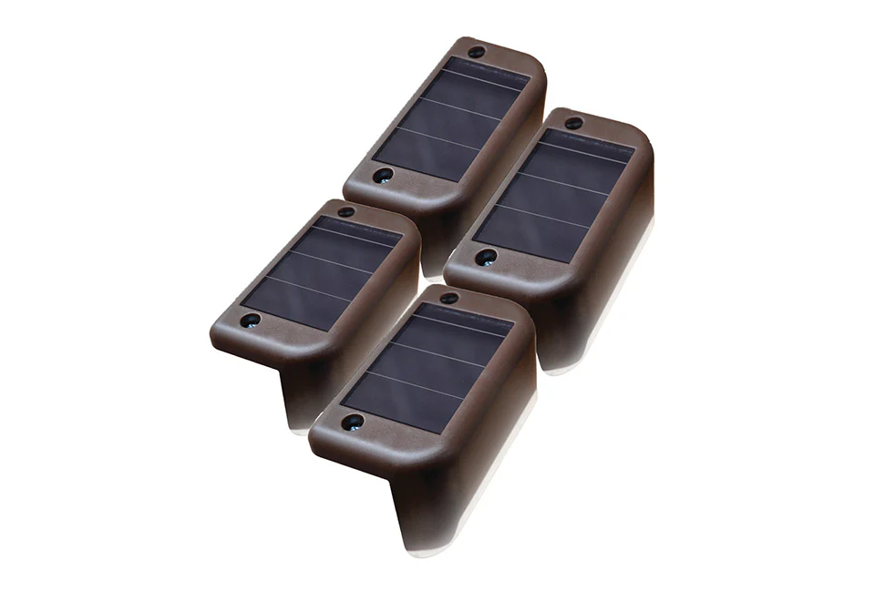 Solar Powered LED Deck Lights (Set of 4) - Image 5