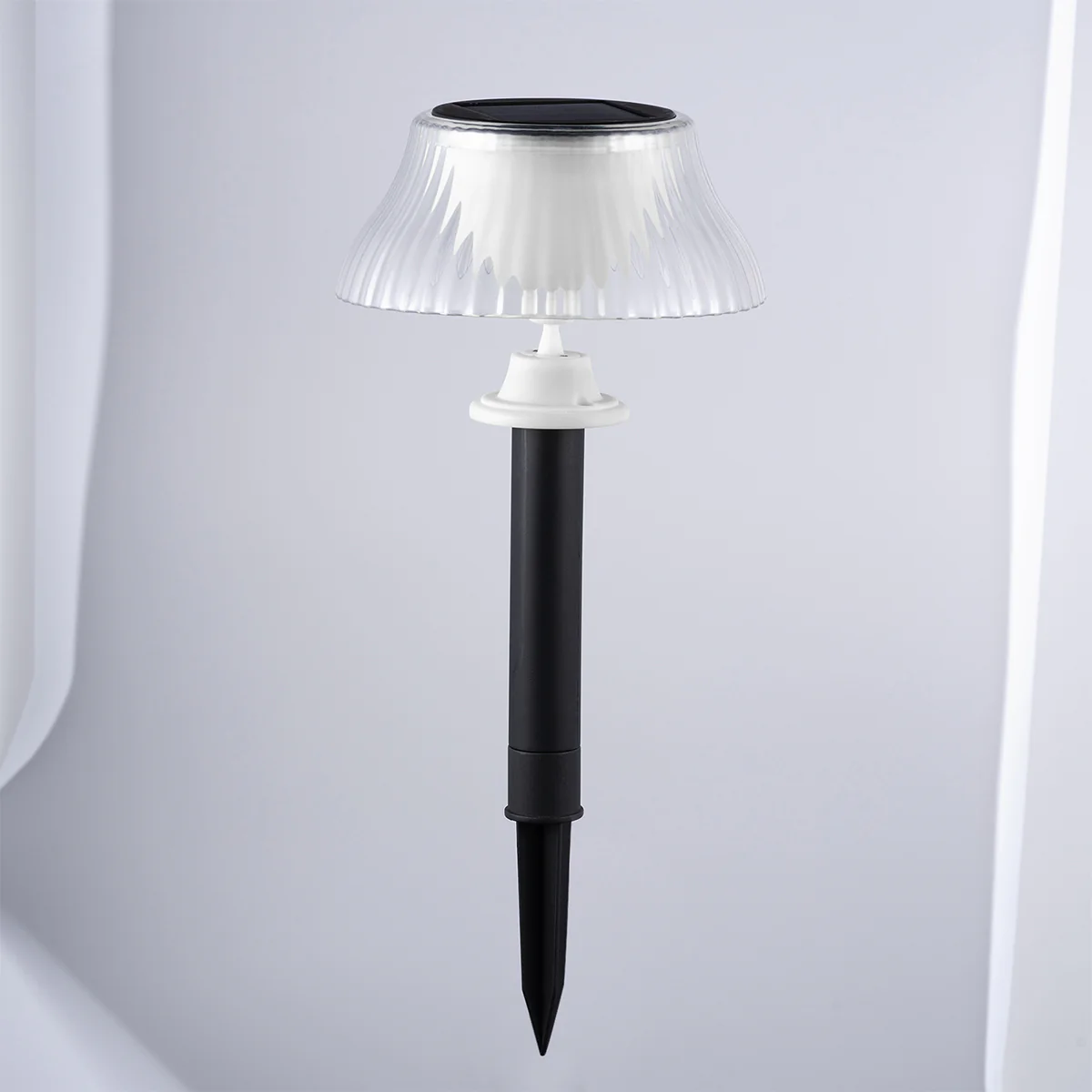 Solar-Powered LED Scallop Lamp Lights (Set of 2) - Image 4