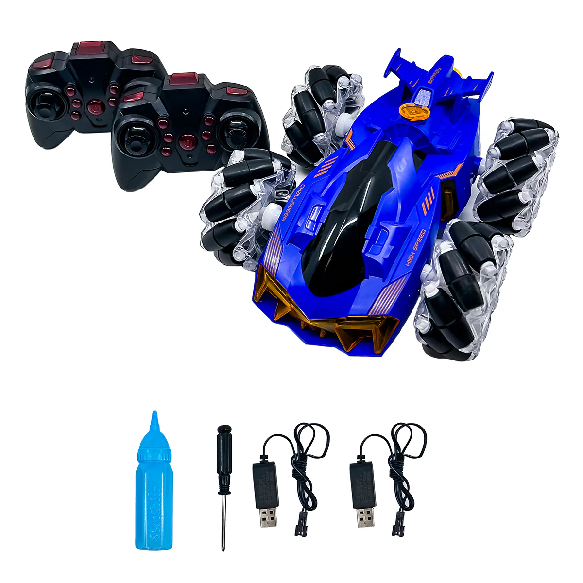 Split Shift 2-In-1 RC Stunt Car - Image 4