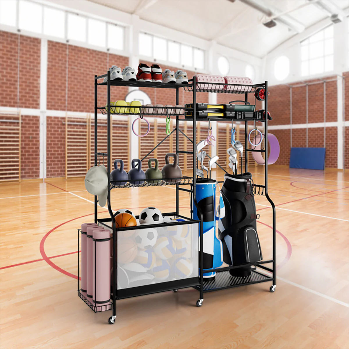 Sports Equipment Garage Organizer