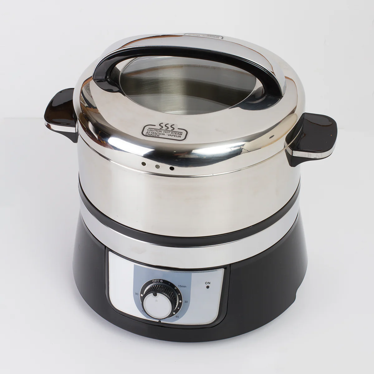 Stainless Steel Electric Food Steamer - Image 2