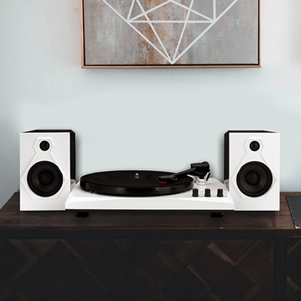 Stereo Turntable System with Speakers - Image 14