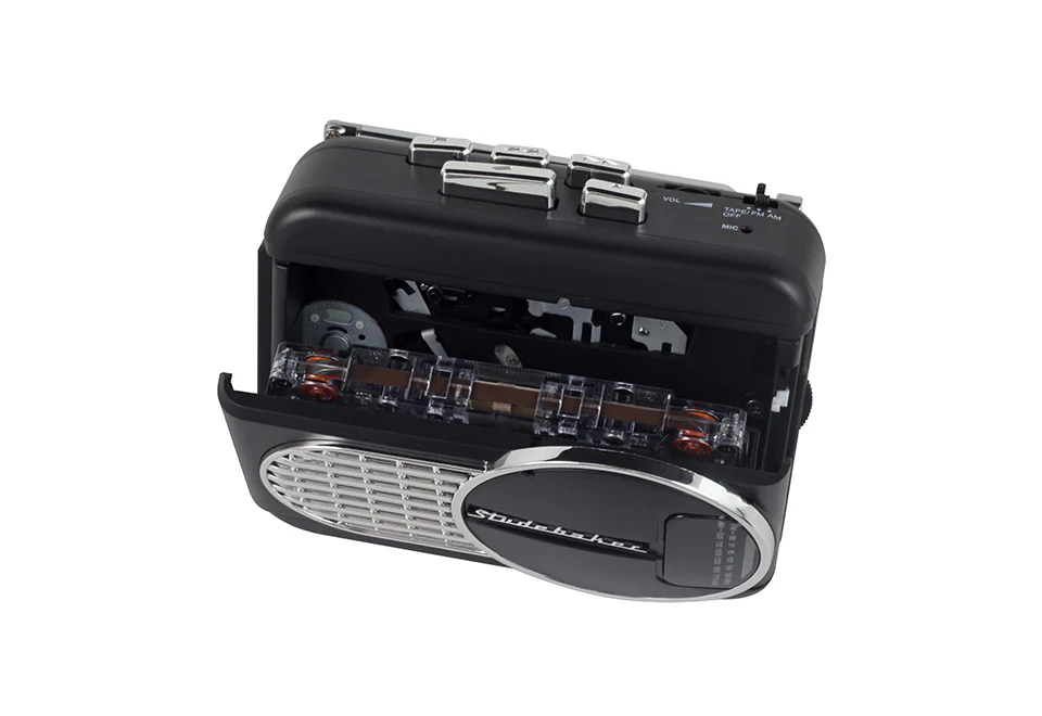 Studebaker Personal Cassette Player with Built-in Speaker - Image 2