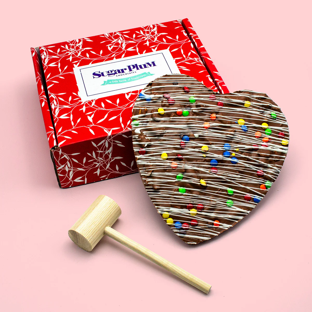 Sugar Plum Heart Smash with Mallet