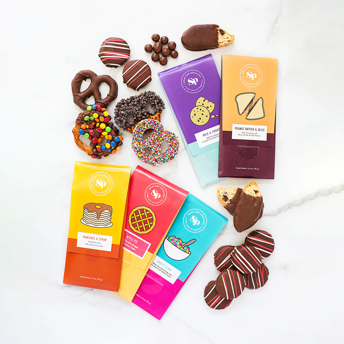 Sugar Plum Nostalgic Chocolate Bar Gift Box