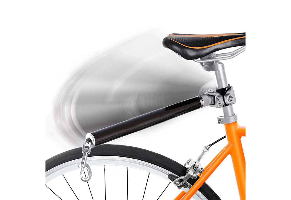 Swiveling Dog Bike Leash Attachment - Image 2