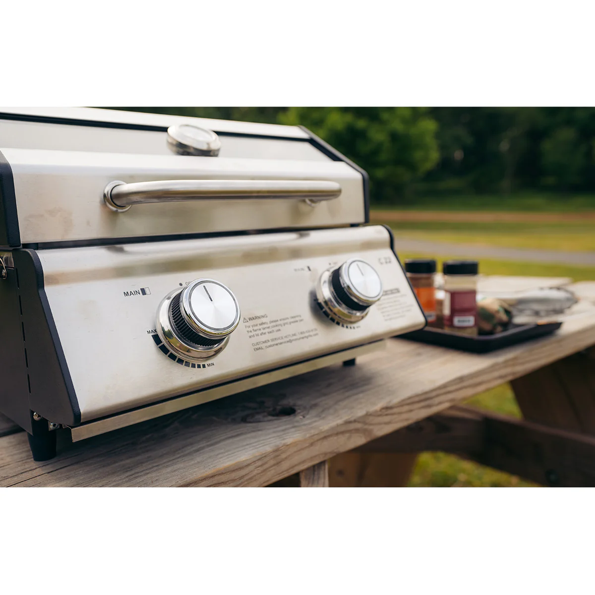 Tabletop Propane Gas Grill - Image 19