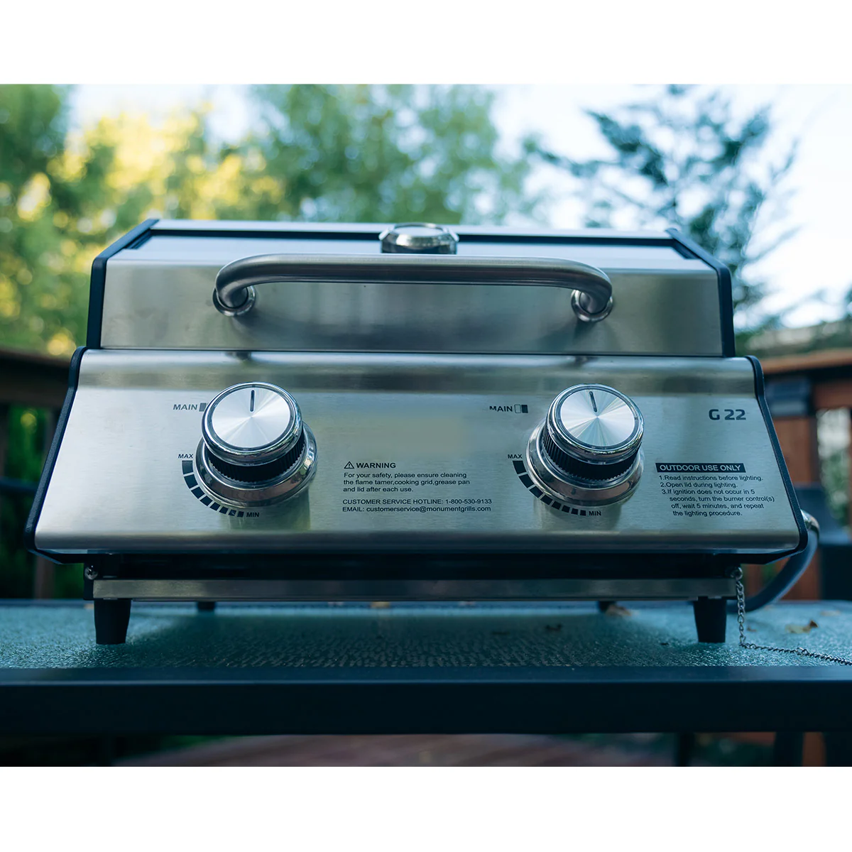 Tabletop Propane Gas Grill - Image 31