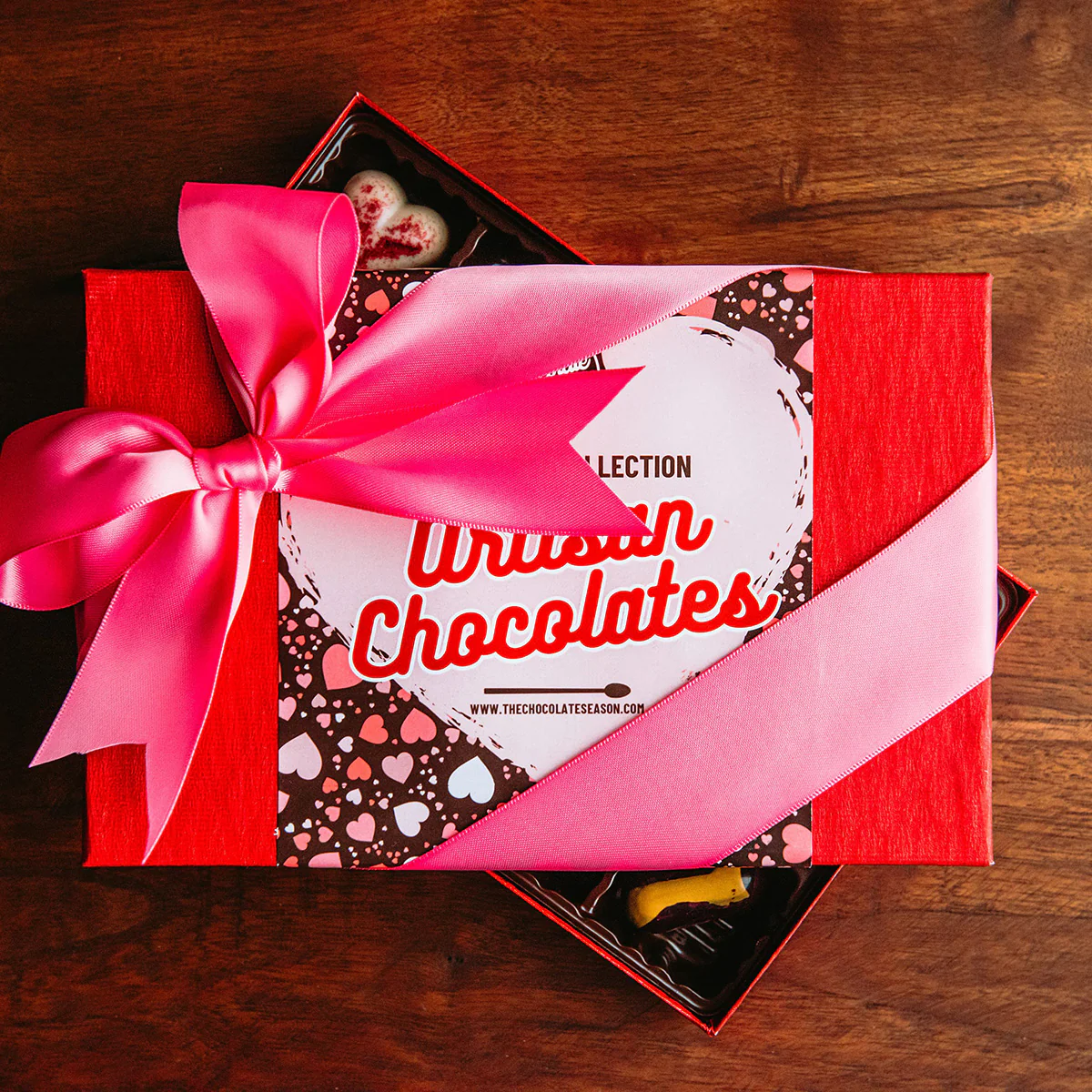 The Chocolate Season Valentine’s Day 15 Piece Artisan Chocolate - Image 2