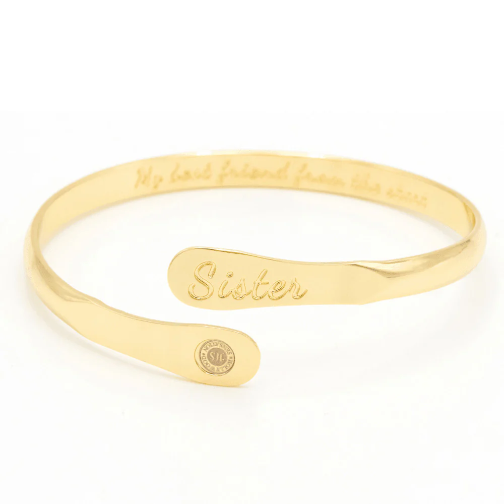 To My Sister Engraved Bracelet - Image 3