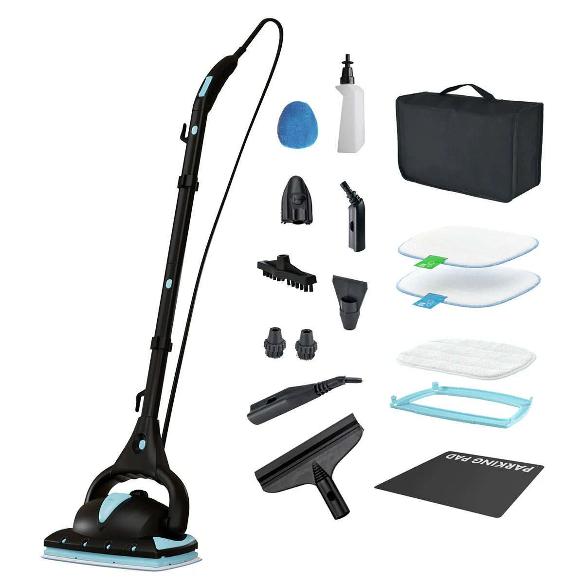 Vapour Pro 18-Piece All-in-One Hybrid Steam Mop and Steam Cleaner - Image 7