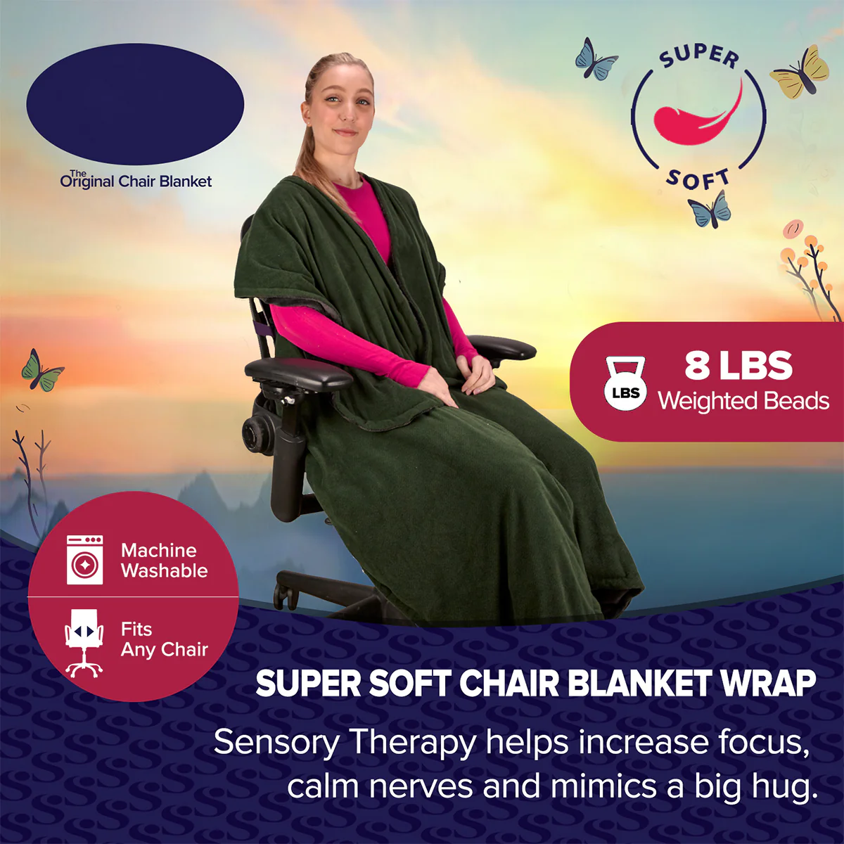 Weighted Office Chair Blanket - Image 5