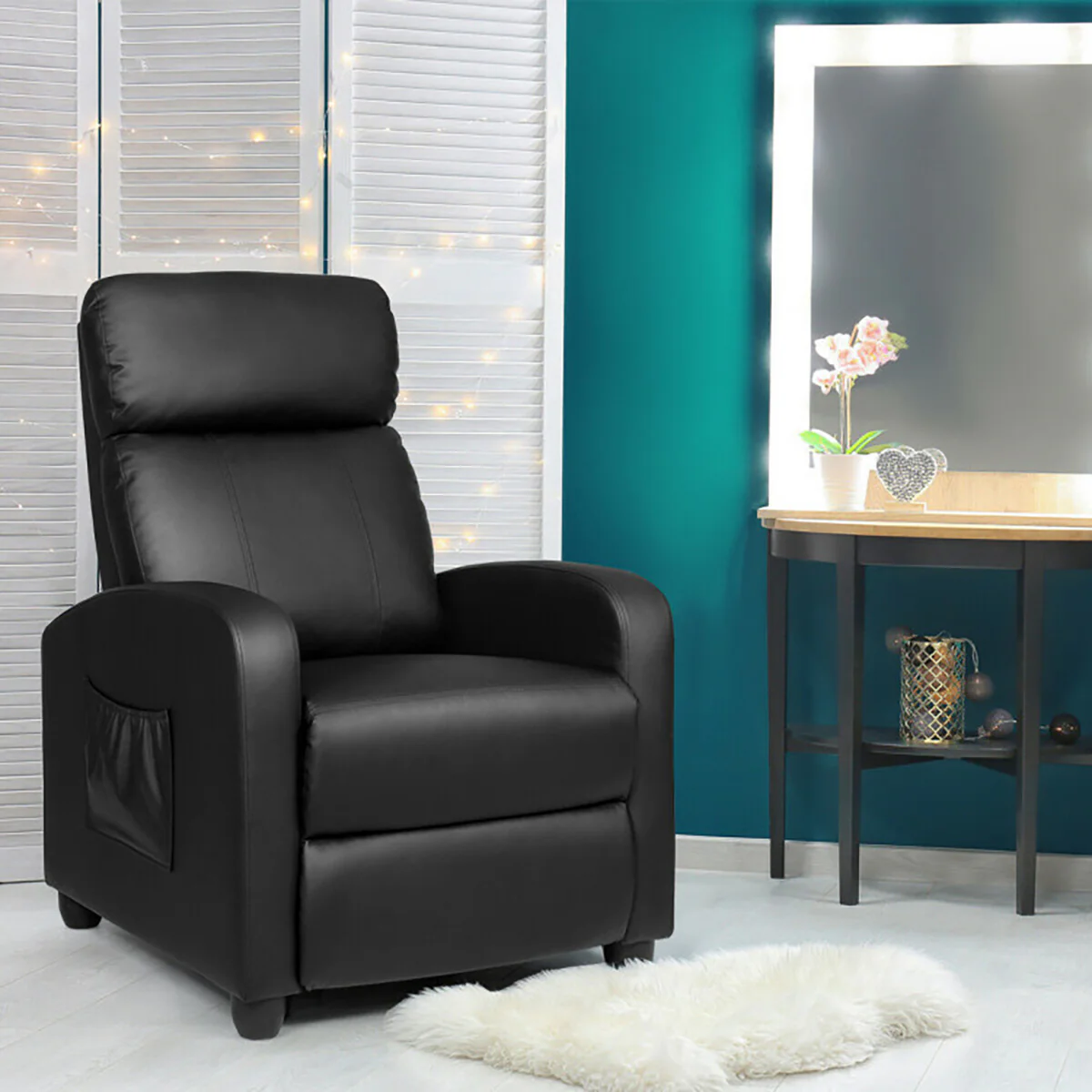 Wingback Massaging Recliner Chair - Image 26