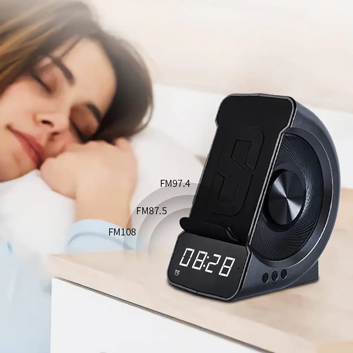 Wireless Charging Stand and Speaker - Image 4