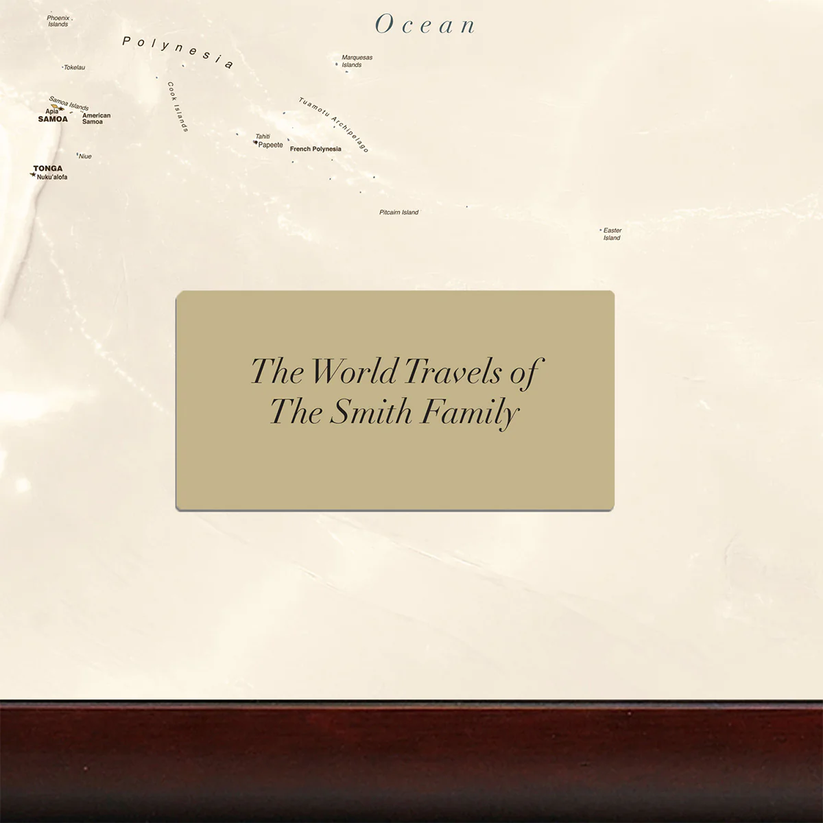 World Traveler Push Pin Map - Image 3
